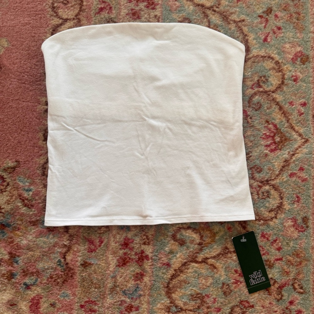 NWT | White Tube Top
